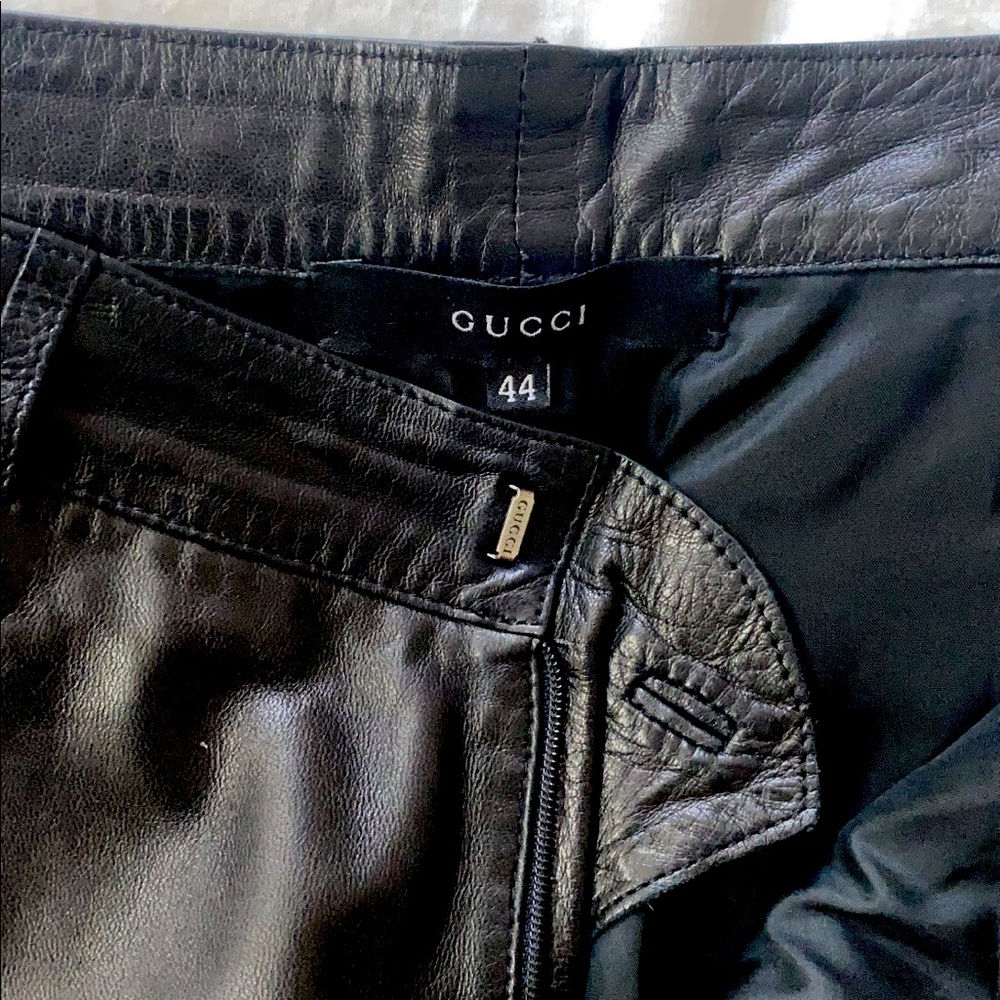 GUCCI LEATHER PANTS 🖤